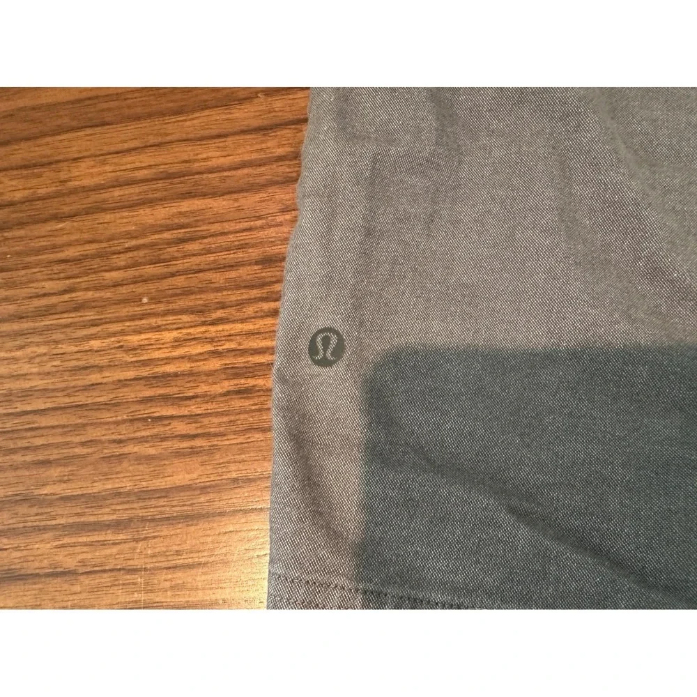 Lululemon ABC Commission Shorts Mens 34 Grey Chino Style Golf Casual 9